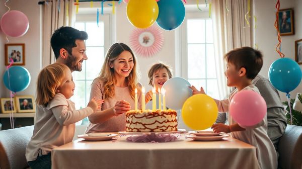 10 idées originales pour célébrer un anniversaire en famille